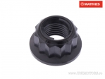 Tuerca de collar de bloqueo Pro Bolt M10 x 1.25 mm BI-HEX titanio negro - Daelim Damien 125 / VJ 125 Roadwin - JM