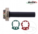 Manubrio destro (controllo acceleratore) alloggiamento dorato Domino XM2 - Aprilia RSV4 1000 Factory ('09-'11) - JM