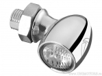 Complete LED Universal Chrome Stop Light Atto RB with Horizontal Mounting - Kellermann