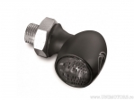 Stop completo universale in vetro fumé nero LED Atto RB con montaggio orizzontale - Kellermann