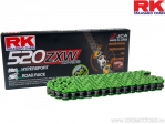 Corrente verde RK XW-RING GN520ZXW / 114 - Kawasaki ZX-10R 1000 Ninja / Z 800 / Honda CBR 1000 RR Fireblade / Yamaha YZF-R6 600 