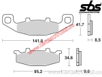 Pastilhas de freio dianteiras - SBS 597HS (metálicas / sinterizadas) - (SBS)