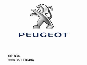 ===>360 716484 - 061834 - Peugeot