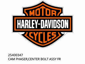 ÁRBOL DE LEVAS, CONJUNTO DE TORNILLO CENTRAL DELANTERO - 25400347 - Harley-Davidson