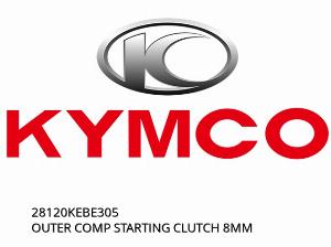 ÄUßERE STARTKUPPLUNG 8MM - 28120KEBE305 - Kymco