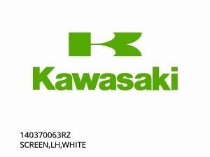 ÉCRAN, LH, BLANC - 140370063RZ - Kawasaki