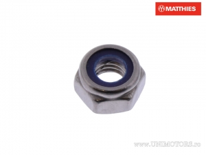 Écrou à verrouillage automatique Pro Bolt M6 x 1.00 mm en acier inoxydable A4 argent - JM