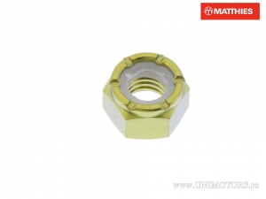 Écrou à Verrouillage Automatique Pro Bolt M6 x 1.00 mm Titane Doré - JM