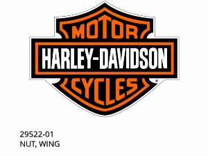 ÉCROU, AILE - 29522-01 - Harley-Davidson