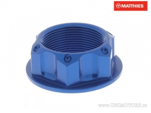 Écrou de cylindre Pro Bolt M24 x 1.00 mm aluminium bleu - Honda ADV 350 A ABS / CB 1000 F Super Four - R - RA ABS - JM