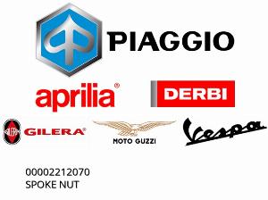 ÉCROU DE RAYON - 00002212070 - Piaggio