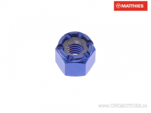 Écrou de Verrouillage Pro Bolt M4 x 0.70 mm Titane Bleu - JM