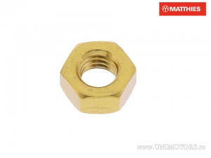 Écrou en Aluminium Doré Pro Bolt M6 x 1.00 mm - JM