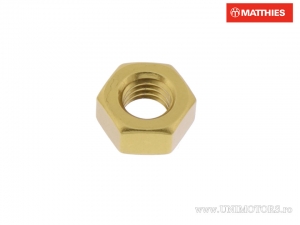 Écrou en Aluminium Or Pro Bolt M6 x 1.00 mm - JM