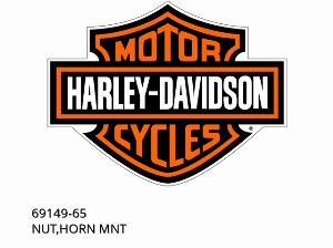 ÉCROU, SUPPORT DE KLAXON - 69149-65 - Harley-Davidson