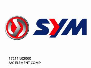 ÉLÉMENT A/C COMP - 17211N02000 - SYM