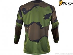 Équipement Enduro/Cross Terrain Tout-Terrain (Vert Camouflage) - Thor