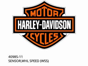 ÉRZÉKELŐ, KERÉK SEBESSÉG (WSS) - 40985-11 - Harley-Davidson