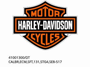 Étrier de frein, Module de contrôle du moteur, Changement, 131, Étape 4, SE8-517 - 41001300/DT - Harley-Davidson