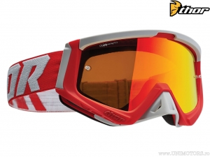 Óculos de proteção enduro / cross Sniper (vermelho / cinza) - Thor