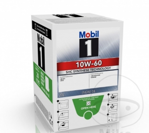 Óleo de motor 10W60 20L Mobil - JM