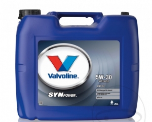 Óleo de motor 5W30 RNO C3 Synpower 20L Valvoline - JM