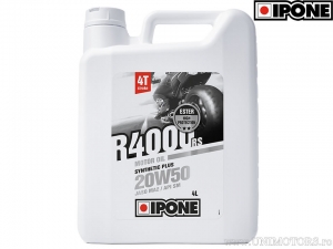 Óleo de motor R4000 RS 20W50 4T 4L - Ipone