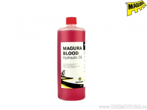 Óleo hidráulico vermelho Blood 1L para embreagem - Magura