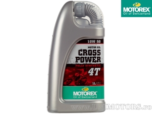 Óleo Motorex Cross Power 4T - totalmente sintético 10W50 1L