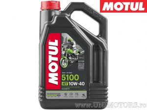 Óleo Motul 5100 - semissintético 10W40 4T 4L