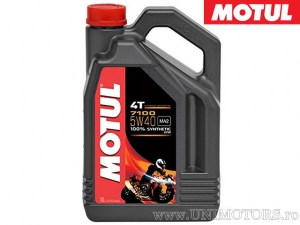 Óleo Motul 7100 - 100% sintético 5W40 4T 4L