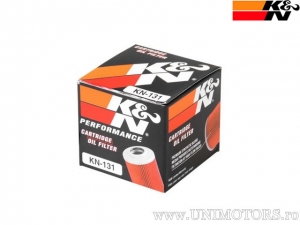 Ölfilter Racing KN-131 - Hyosung Boomer 125 / Keeway RKV 125 / Kreidler Enduro 125 / Sachs ZZ 125 / Suzuki GSX-S 125 - K&N