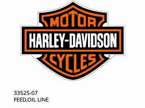 ÖLLEITUNG - 33525-07 - Harley-Davidson