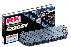 Łańcuch RK XW-Ring 532GSV / 118 - Suzuki GSX 1100 F / GSX-R 1100 / Yamaha GTS 1000 / GTS 1000 A ABS - RK