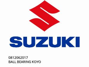 ŁOŻYSKO KULKOWE KOYO - 0812062017 - Suzuki