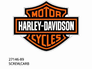 ŚRUBA, KARBURATOR - 27146-89 - Harley-Davidson