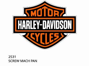 ŚRUBA MASZYNOWA PAN - 2531 - Harley-Davidson