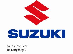 Śruba, mocowanie silnika (L2 - 0910310041A05 - Suzuki)