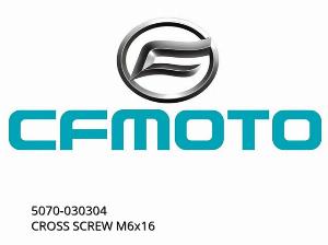 Șurub cu cruce M6x16 - 5070-030304 - CFMOTO