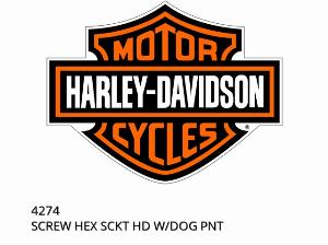 ȘURUB HEX SCKT HD CU VÂRF DE CÂINE - 4274 - Harley-Davidson