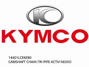 ΑΛΥΣΙΔΑ ΚΑΜΕΝΟΥ ??K-PIPE ACTIV NEXXO - 14401LCE6E80 - Kymco