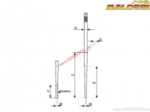 Αντλία δοσομέτρησης καρμπυρατέρ Dellorto (K40) - Malossi