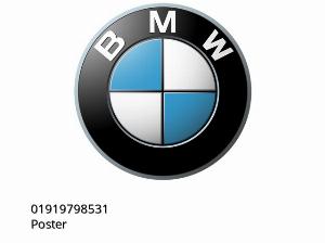 Αφίσα - 01919798531 - BMW