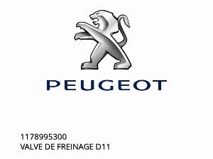 ΒΑΛΒΙΔΑ ΦΡΕΝΩΝ D11 - 1178995300 - Peugeot