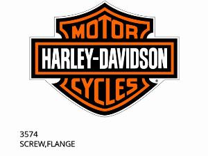 ΒΙΔΑ, ΠΛΑΚΕΤΑ - 3574 - Harley-Davidson