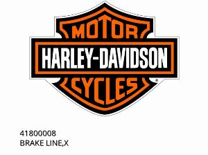 ΓΡΑΜΜΗ ΦΡΕΝΩΝ, Χ - 41800008 - Harley-Davidson