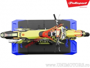 Διατηρήστε το motocross - 180x99cm (μπλε) - Polisport