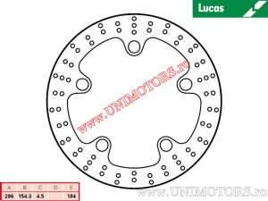 Δισκόπλακα μπροστινού φρένου MST278 ακίνητη - Lucas TRW