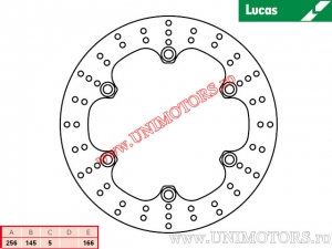 Δισκόπλακα μπροστινού φρένου MST373 ακίνητη - Lucas TRW