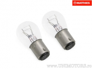 Δισκόπλακα P21/5W BAY15D JMP Naos 12V 21/5W σετ blister 2τμχ - JM